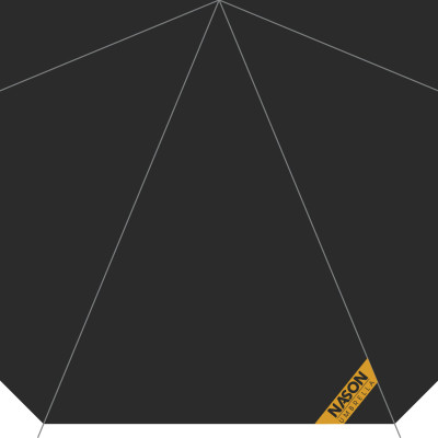 Ô thẳng cao cấp tán rộng Nason Gentle - Dù thẳng cao cấp Nason - Ô dù chống lật, ô thẳng che mưa