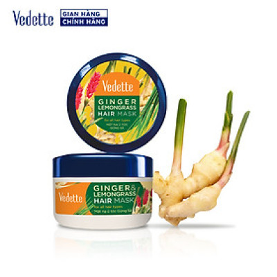 Mặt Nạ Ủ Tóc Vedette Gừng Sả 145ml