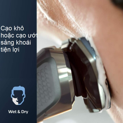 Máy cạo râu khô và ướt cao cấp thương hiệu Philips SkinIQ S5831/01 và S5832/01 - Hàng Nhập Khẩu