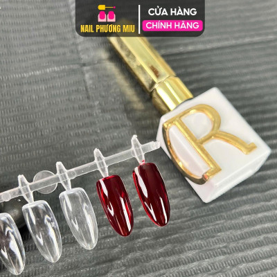 Sơn Thạch Đỏ Rượu Vang CR Số 10 Chai 15ml Cao Cấp Dirse Đỏ Vang Rực Rỡ Làm Nail Không Quá Đặc, Lên Màu Chuẩn Nữ