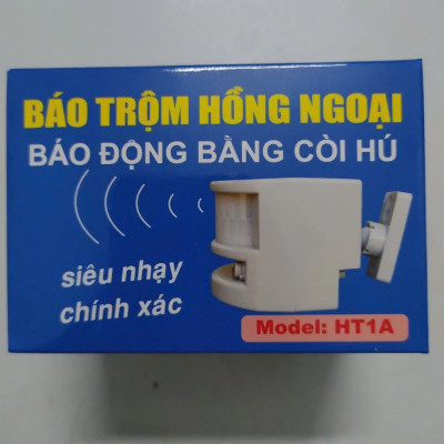 Thiết Bị Chống Trộm Hồng Ngoại HT: Báo Khách, Báo Động, Chống Trộm Độ Nhạy Cao - Loai Tốt Cho An Ninh Tuyệt Vời, ĐỒNG HỒ TREO TƯỜNG , TRANG TRÍ NHÀ CỬA