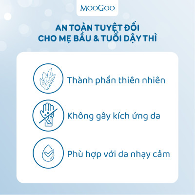 Lăn khử mùi thuần chay MooGoo Úc hương mật ong và lúa mạch 100% thành phần hoàn toàn tự nhiên