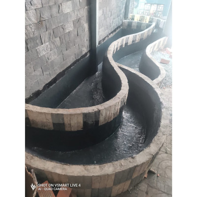 Keo sơn chống thấm trong suốt Nhật Bản (Tặng kèm chổi và vải kết cấu) sửa chữa nhà cửa, hồ cá, mái tôn mái ngói chống thấm vết nứt mái nhà, sàn nhà vệ sinh, máng xối, tôn, triệt để