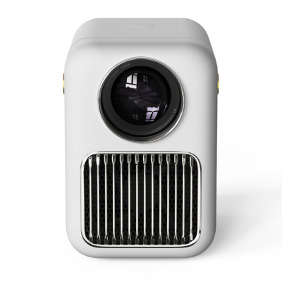 Máy chiếu mini Wanbo T6R Max Full HD tích hợp loa, Điều khiển bằng giọng nói, Có quai xách dễ mang đi, Kèm remote, Kho ứng dụng phong phú - Hàng Chính Hãng