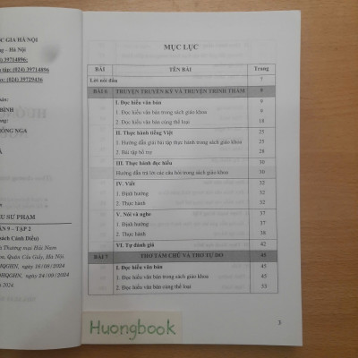 Sách - Combo hai tập Hướng dẫn tự học Ngữ Văn lớp 9 (Bộ sách Cánh Diều)