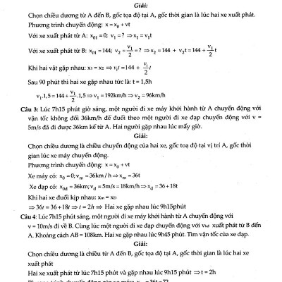 Vật Lý 10 - Tuyệt Kỹ Các Thủ Thuật Giải Nhanh Tự Luận - Trắc Nghiệm
