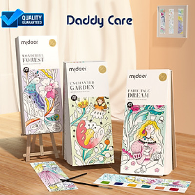 Tranh Tô Màu Nghệ Thuật Cho Bé Mideer Watercolour Painting, Đồ Chơi Thủ Công cho bé 3,4,5,6,7 tuổi