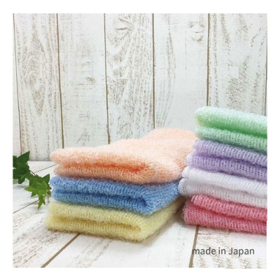 Khăn tắm Nylon tạo bọt Nhật Bản Kokubo loại vừa bọt 28x100cm - Dành cho nữ giới