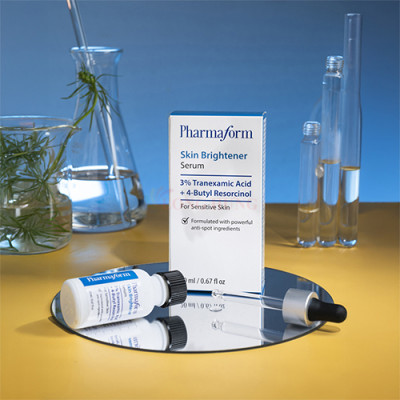 Tinh chất dưỡng trắng Pharmaform Skin Brightener Serum 3% Tranexamic Acid + 5% Niacinamide (20ml) - Hàng chính hãng