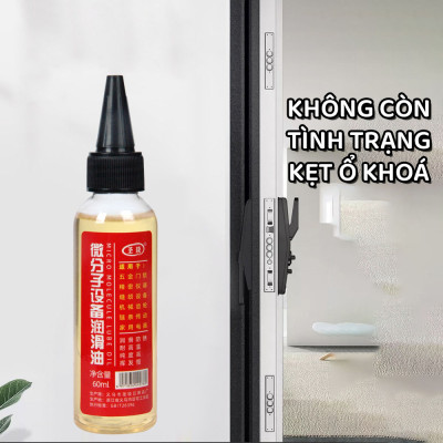 Dầu Máy Làm Trơn Ổ Khóa, Máy Móc, Quạt Điện - Công Thức Không Mùi An Toàn Khi Sử Dụng - Lọ 60ml - Hàng chính Hãng dododios