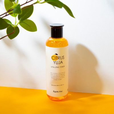 Nước hoa hồng citrus _ Farmstay Citrus Yuja Vitalizing toner 280ml