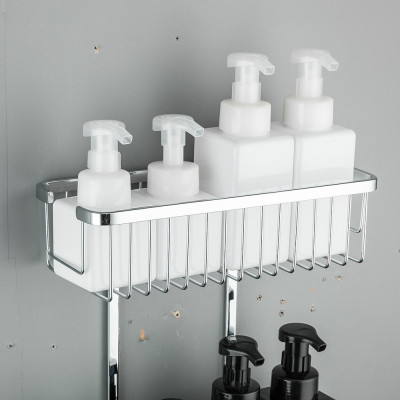 Giá thẳng đôi để đồ vệ sinh Frap F353-1 Hàng Chính Hãng Nhập Khẩu