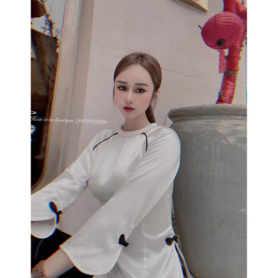 Đồ Lam Nữ Đi Chùa SJ10 Trang Nhã Kín Đáo Dành Cho Phật Tử