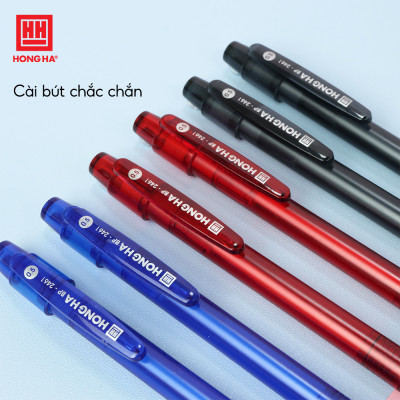 Hộp 20 cái bút bi Hồng Hà đầu bi 0.5mm - 2461