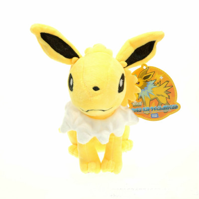 Gấu bông pokemon Eevee (eevui) Jolteon hệ điện (20cm--->30cm) nguyên tem nguyên tag xịn mịn đẹp hàng cao cấp, an toàn cho trẻ nhỏ
