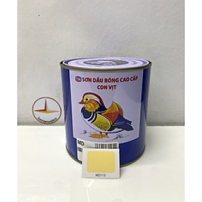 Sơn dầu cao cấp TOA Con Vịt màu vàng MD 115 _ 800 ml