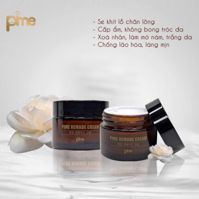KEM NGÀY DƯỠNG TRẮNG CĂNG BÓNG PIME REMADE CREAM 50G