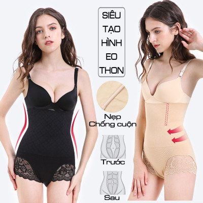 Quần lót nữ định hình Gen Bụng chống cuộn phối ren FLQ16