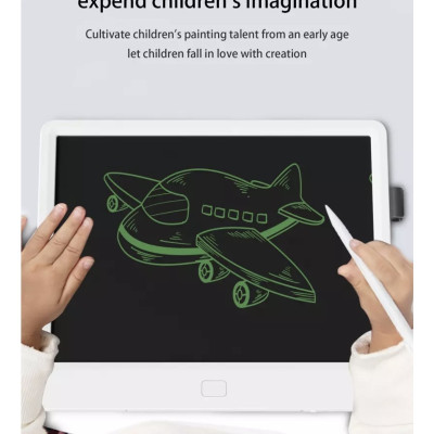 Bảng Vẽ Điện Tử LCD Drawing Board Dành Cho Các Bé Sáng Tạo Ngay Từ Bé, Được Trang Bị Khóa Chống Thất Lạc - Hàng Chính Hãng