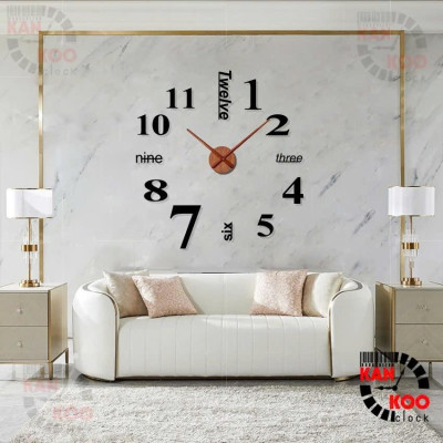 Máy & Kim Đồng Hồ Treo Tường Cỡ Lớn 1M – 1.2M | Bảo Hành 24 Tháng | Phụ Kiện Đầy Đủ