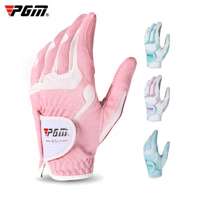Găng Tay Golf Nữ Vải Sợi Co Dãn Cao Cấp - PGM MS. Golf Gloves - ST018