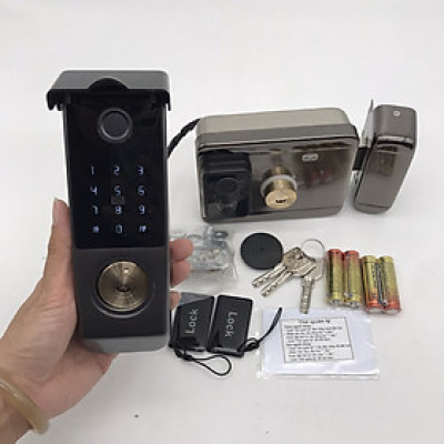 Khóa cửa thông minh chống nước G04.2M - 2 mặt vân tay ( Hàng nhập khẩu)