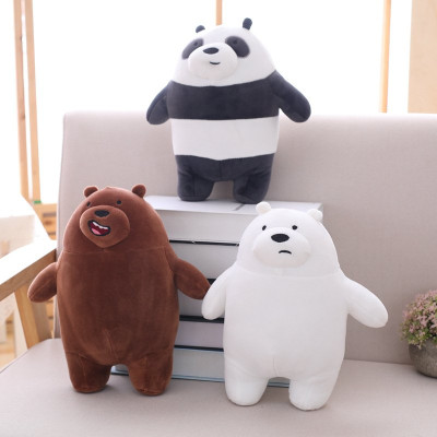 Gấu bông anh em nhà gấu We Bare Bears dạng đứng siêu mềm (20cm--->40cm) vải miniso mềm mại êm ái, hàng xịn cao cấp an toàn cho trẻ nhỏ