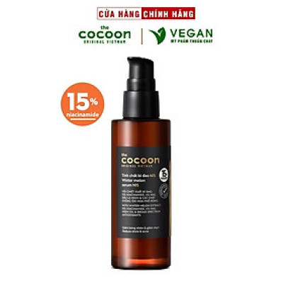 N15 - Serum tinh chất bí đao Cocoon 70ml 15% niacinamide sach mụn Thuần Chay