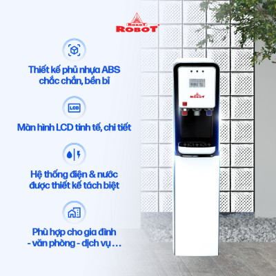 Máy Lọc Nước ROBOT Tích Hợp Công Nghệ Lọc R.O + UF Grand Pro 539WK-UR Chức Năng Nóng Nguội Lạnh