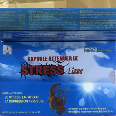 Lisse￼ viên giảm stress - Hộp 20v nang - Giúp lưu thông khí huyết, dưỡng tâm an thần, cải thiện trí nhớ.