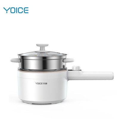 Nồi lẩu điện mini YOICE đa năng công suất 500W, 2 lớp chống bỏng bảo vệ đôi tay của bạn - YDZG1002 - HÀNG CHÍNH HÃNG