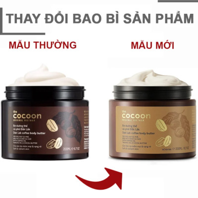 Bơ dưỡng thể cà phê Dak Lak 200ml