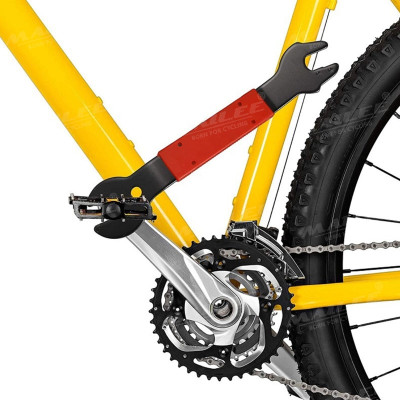 Cờ Lê Tháo Pedan xe đạp size 15-17mm 2 đầu chất liệu Thép bọc chống trơn cao su Mai Lee