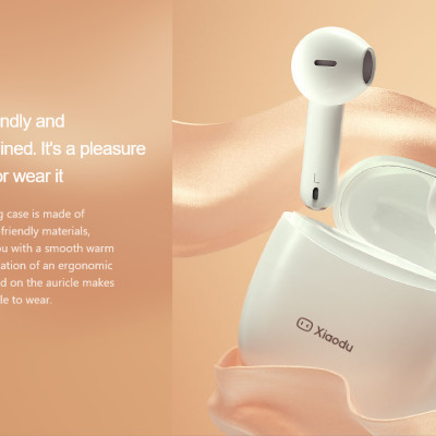 Tai Nghe Bluetooth v5.0 Thông Minh Xiaodu l Chống Thấm Nước IPX4 l Thiết Kế Sang Trọng Tinh Tế l Sạc Type C l Thời Gian Sử Dụng 16h l Hàng Chính Hãng