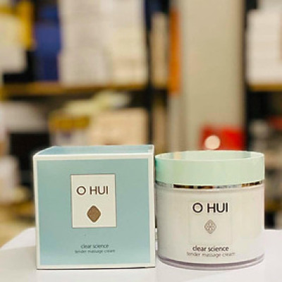 Kem Massage Cung Cấp Độ Ẩm Da Ohui Clear Science Tender Massage Cream 230ml