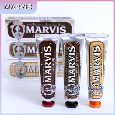 [CHÍNH HÃNG] Kem Đánh Răng Marvis Tea Collection 75ml - Hương Vị Trà Hơi Thở Tươi Mát, Sạch Răng Khoẻ Nướu