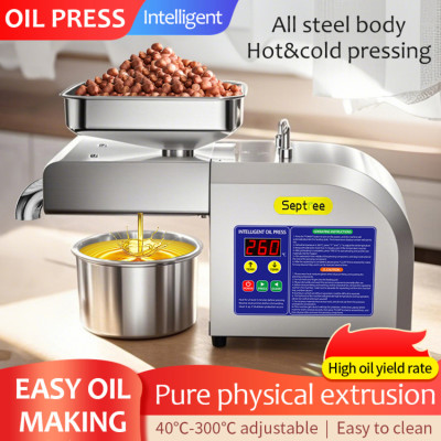 Máy ép dầu thực vật Nóng và Lạnh, dùng trong gia đình. Thương hiệu Mỹ cao cấp Septree - Z5. HÀNG CHÍNH HÃNG