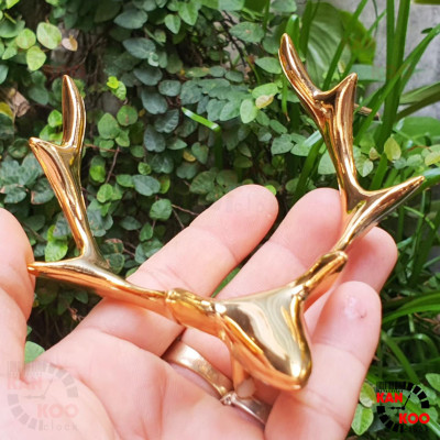 Đầu hươu trang trí, gắn đồng hồ treo tường, móc treo đồ, treo chìa khóa...