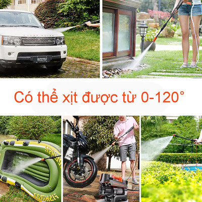 Máy Phun Xịt Rửa Xe Cao Áp YILI YLQ4420G-T4 Plus Công Suất 1500W Thiết Bị Chuyên Dụng Cho Cửa Hàng Rửa Xe Và Nhà Xưởng, Dùng Ngoài Trời Và Sân Vườn – Hàng Chính Hãng