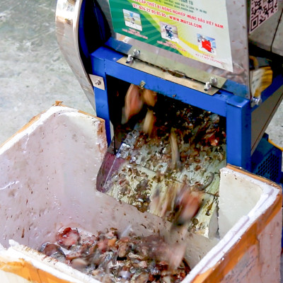 Máy cắt cá dao tròn 3A2,2KW - An toàn, tiện lợi, năng suất cao - Hàng Chính Hãng