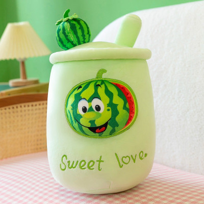 Thú bông trà sữa trái cây Sweet love siêu dễ thương hàng cao cấp (25cm--->70cm) Gối ôm ly trà sữa trái cây mềm mịn êm ái hot trend