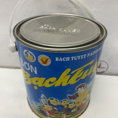 Sơn dầu Bạch Tuyết màu vàng 542 3kg