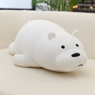 Gấu bông anh em nhà gấu We Bare Bears nằm siêu mềm (25cm--->90cm) Gối ôm gấu We Bare Bears dễ thương hàng xịn cao cấp an toàn cho trẻ nhỏ
