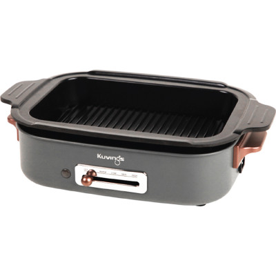 Lẩu điện phủ gốm Ceramic Kuvings KMG-200B - Hàng chính hãng 