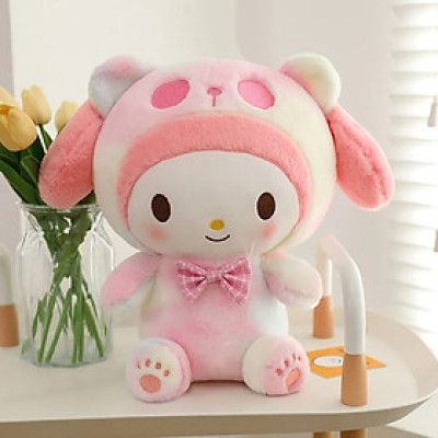 Thú nhồi bông Kuromi - Melody - Cinnamoroll họa tiết loang đáng yêu - Size 35cm đến 90cm - Quà tặng gấu bông mềm mịn cho bé.