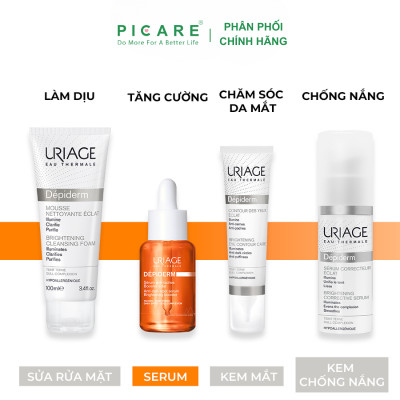 Serum Dưỡng Sáng Tăng Cường, Giảm Thâm Sạm, Đốm Nâu URIAGE DÉPIDERM ANTI-DARK SPOT SERUM - BRIGHTENING BOOSTER 30ml