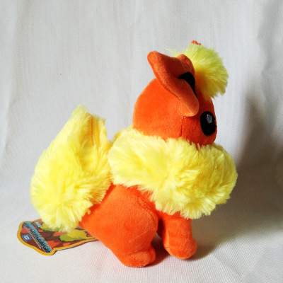 Gấu bông pokemon Eevee (eevui) Flareon hệ lửa (20cm--->30cm) nguyên tem nguyên tag xịn mịn đẹp hàng cao cấp, an toàn cho trẻ nhỏ  