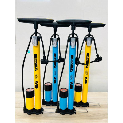 Bơm xe đạp, xe máy thương hiệu Kirito có đầu bơm bóng, bơm đệm 6032B