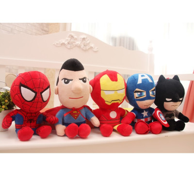 Gấu bông cho bé siêu nhân, siêu anh hùng, người nhện, người dơi, người sắt, đội trưởng mỹ