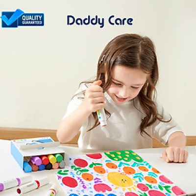 Bút màu chấm tròn mideer Round-Tip Stamper Washable Marker, bút highlight 2 đầu cho bé 2,3,4,5,6 tuổi